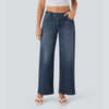 Low Rise Baggy Wide Leg Casual Jeans