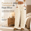 Flannel Lined Warm Women Lounge Pants