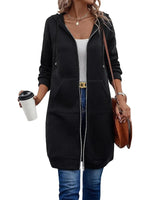 Womens Zip Up Fleece Hoodie-Your New Everyday Cozy Layer 🤍
