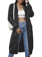 Womens Zip Up Fleece Hoodie-Your New Everyday Cozy Layer 🤍