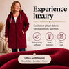 Womens Zip Up Fleece Hoodie-Your New Everyday Cozy Layer 🤍