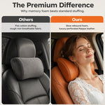 💥Hot Sale 49% OFF - Car Headrest &amp;amp; Lumbar Support Cushionimage🎁