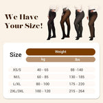 Pile Lined Shaping Tights