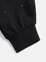Rhinestone Oversized Hoodie