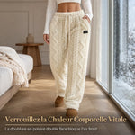 Flannel Lined Warm Women Lounge Pants