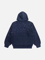 Rhinestone Oversized Hoodie