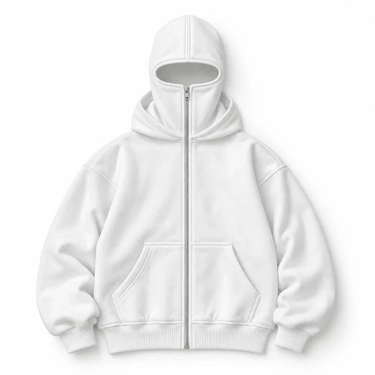 Anti Social Balaclava Zip-Up Hoodie