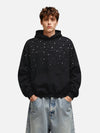 Rhinestone Oversized Hoodie