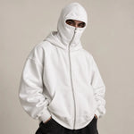 Anti Social Balaclava Zip-Up Hoodie
