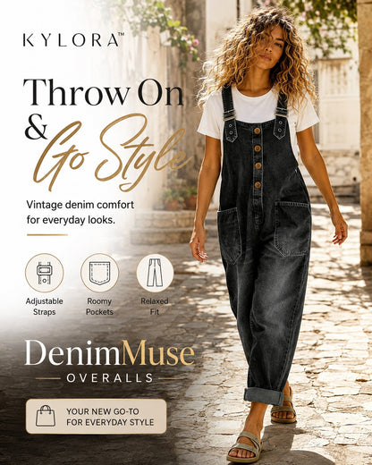 DenimMuse Overalls One Piece. Endless Everyday Looks. ✨DenimMuse Overalls