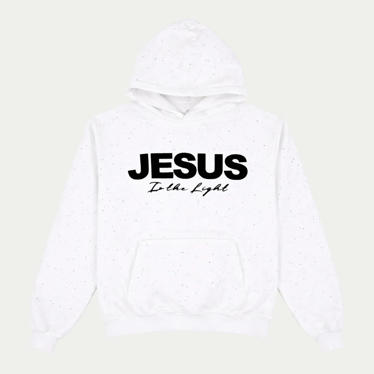 Jesus is The Light Rhinestone Hoodie