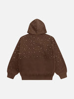 Rhinestone Oversized Hoodie