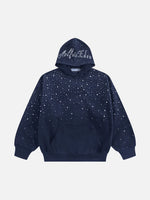 Rhinestone Oversized Hoodie