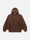 Rhinestone Oversized Hoodie